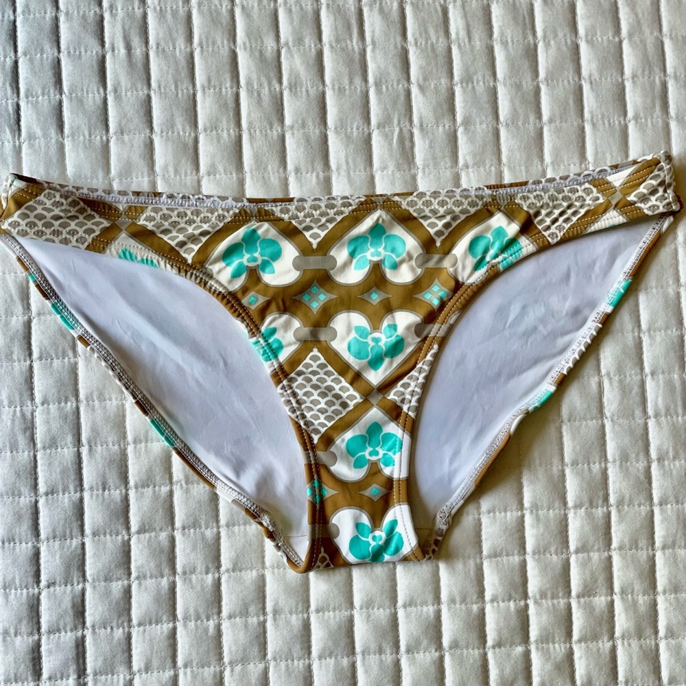 ANK Women’s Patterned Bikini Bottom